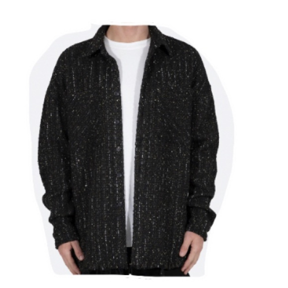 Mnml Woven flannel shirt